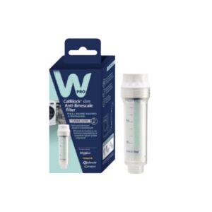 Nuovo CalBlock SLIM c00863198 -  FILTRO SALE DEPURAZIONE ACQUA LAVASTOVIGLIE E LAVATRICE UNIVERSALE