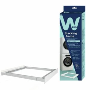 Kit Sovrapposizione INCOLONNAMENTO Lavatrice e Asciugatrice Wpro 60x60cm  universale  488000565134  8015250830712